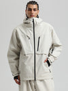 Men's Gsou Snow Durable Mountain Pro Winter Function Cargo Snow Jacket