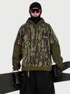 Men's Park Rider 2-in-1 Layered Freestyle Snow Hoodie with Contrast Sleeves