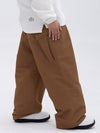 Women's Double Knee Mountain Freestyle Baggy Snow Pants