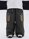 Snowshred Men's Skyguard Utility Extra Baggy Cargo Snow Pants