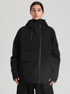 Women's Gsou Snow Terrain Flow FlexZip Hybrid Cargo Snowboard Jacket