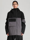Women's Gsou Snow Terrain Flow FlexZip Hybrid Cargo Snowboard Jacket