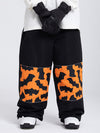 Women's All Weather Reflective Swaggy Graphic Cargo Snow Pants