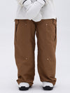 Women's Double Knee Mountain Freestyle Baggy Snow Pants
