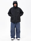 Men's Night Skiing Chill Reflective Snow Suit – Mountain Jacket & Streetstorm Baggy Pants Set