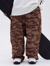 Women's Double Knee Mountain Freestyle Baggy Snow Pants