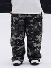 Men's Double Knee Mountain Freestyle Baggy Snow Pants