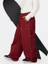 Men's UrbanCraft Utility Freeride Baggy Snow Pants with Reinforced Panels