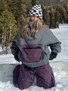 Women's AlpineCruise Baggy Bomber Snowboard Jacket with Cargo Pocket