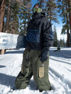 Men's AlpineCruise Baggy Bomber Snowboard Jacket with Cargo Pocket