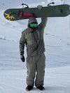 Men's Double Knee Mountain Freestyle Baggy Snow Pants