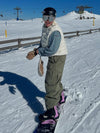 Women's Double Knee Mountain Freestyle Baggy Snow Pants