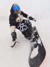 Men's All Weather Reflective Swaggy Graphic Cargo Snow Pants