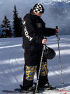 Women's All Weather Reflective Swaggy Graphic Cargo Snow Pants