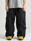 Men's Gsou Snow Luminous Edge Reflective Cargo Baggy Snow Pants