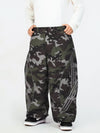 Men's Nightline Reflective Curve Park Baggy Snowboarding Pants