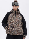 Women's Mountain Freestyle Cargo Pocket Bomber Camo Snowboard Jacket