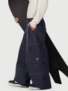Men's Utility Wild Soul Crew Heavy Stitch Cargo Baggy Fit Snowboard Pants