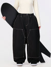 Women's UrbanCraft Freeride Utility Baggy Ski Pants with Reinforced Panels