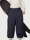 Men's Utility Wild Soul Crew Heavy Stitch Cargo Baggy Fit Snowboard Pants