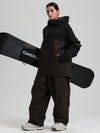 Women's Gsou Snow Terrain Flow FlexZip Hybrid Cargo Snowboard Suits