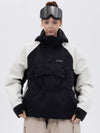 Women's Mountain Freestyle Cargo Pocket Bomber Camo Snowboard Jacket