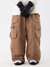 Women's Wild Soul Steeze ParkRider Multi-Pocket Utility Baggy Snow Pants
