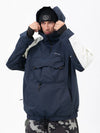 Men's Mountain Freestyle Cargo Pocket Bomber Camo Snowboard Jacket