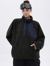 Women's Mountain-Ready Faux Sherpa Adventure Pullover Warm Fleece Sweater