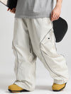 Men's Gsou Snow Luminous Edge Reflective Cargo Baggy Snow Pants