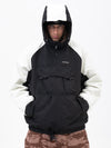 Men's Mountain Freestyle Cargo Pocket Pullover Bomber Snowboard Jacket