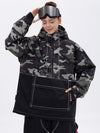 Women's All Season Mountain Vibe Streetstorm Pullover Camo Snowboard Jacket