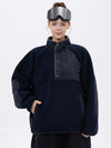 Women's Mountain-Ready Faux Sherpa Adventure Pullover Warm Fleece Sweater