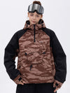 Women's Mountain Freestyle Cargo Pocket Bomber Camo Snowboard Jacket
