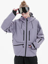 Women's Durable Steeze HypeShred Baggy Utility Cargo Snow Jacket