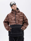 Women's All Season Mountain Vibe Streetstorm Pullover Camo Snowboard Jacket