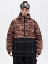 Women's All Season Mountain Vibe Streetstorm Pullover Camo Snowboard Jacket