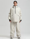 Women's Gsou Snow Durable Urban Vibe Pullover Anorak Snowboard Suits