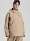 Women's Gsou Snow Durable Mountain Vibe Pullover Anorak Baggy Snow Jacket