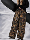 Women's Wild Motion Reflective Cargo Pockets Extra Baggy Snowboard Pants