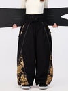 Women's Hyper Flux Graffiti Panel Reflective Line Jogger Baggy Snowboard Pants