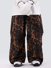 Women's Mountain Chill Freestyle Prime Baggy Leopard Snowboard Pants