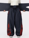 Women's Hyper Flux Graffiti Panel Reflective Line Jogger Baggy Snowboard Pants