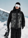 Men's UrbanCraft Workwear Utility Freestyle Snowboard Jacket – Reflective Hood & Street Style