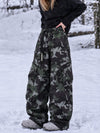 Women's TerrainFlex Freestyle Oversized Cargo Snowboard Pants – Crew Edition