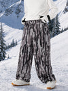 Men's Park Rider Nightline Cargo Pockets Reflective Trim Baggy Snowboard Pants