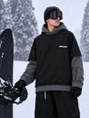 Men's Park Rider 2-in-1 Layered Freestyle Snow Hoodie with Contrast Sleeves