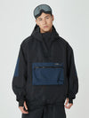 Men's AlpineCruise Baggy Bomber Snowboard Jacket with Cargo Pocket