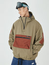 Men's AlpineCruise Baggy Bomber Snowboard Jacket with Cargo Pocket