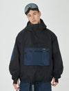 Men's AlpineCruise Baggy Bomber Snowboard Jacket with Cargo Pocket